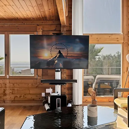 度假居 Increible De Madera Con Vistas Al Mar 阿尔赫西拉斯
